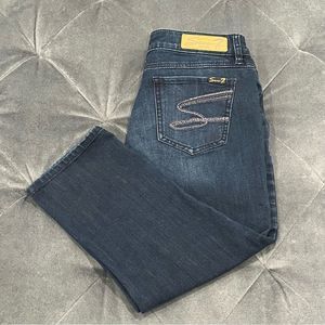 Seven7 Skinny Cropped Skimmer Capris - Size 8